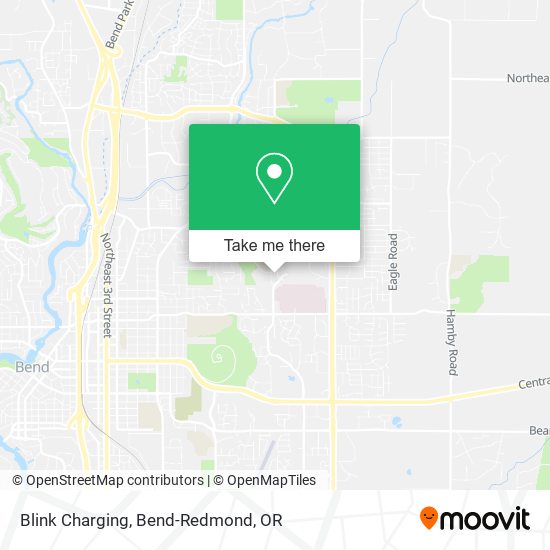 Blink Charging map