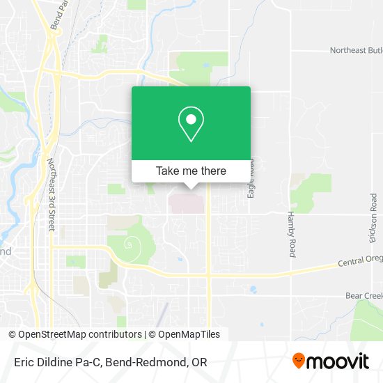 Eric Dildine Pa-C map