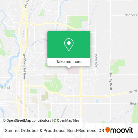 Mapa de Summit Orthotics & Prosthetics