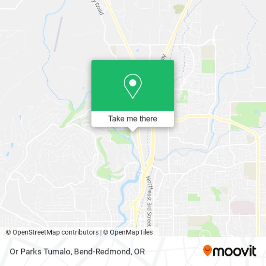 Mapa de Or Parks Tumalo