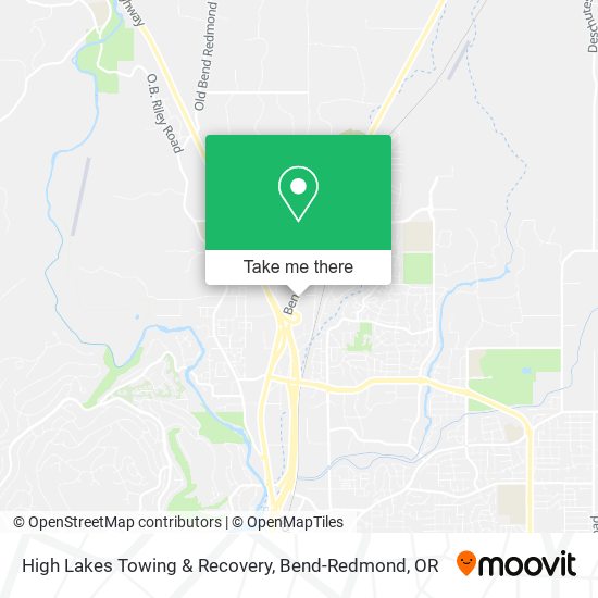 Mapa de High Lakes Towing & Recovery