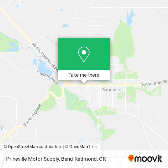 Prineville Motor Supply map