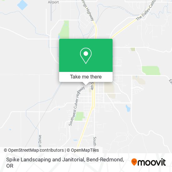 Spike Landscaping and Janitorial map