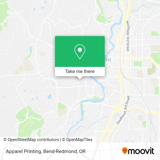 Apparel Printing map