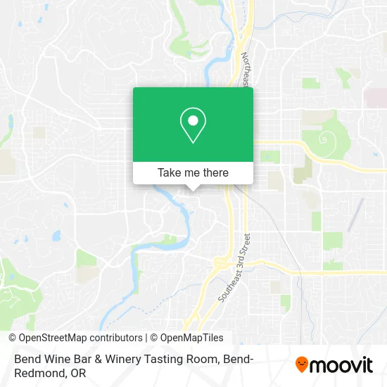 Bend Wine Bar & Winery Tasting Room map