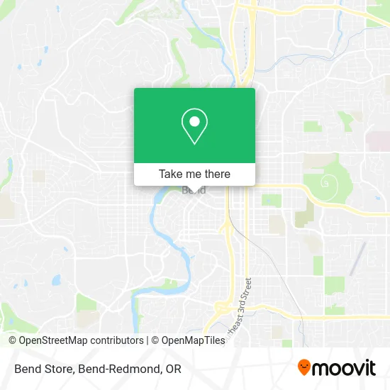 Bend Store map