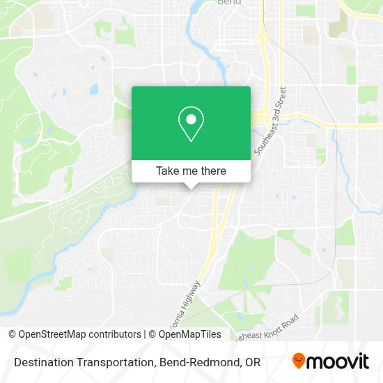 Destination Transportation map