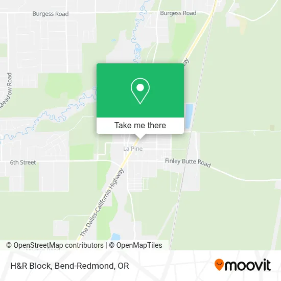 H&R Block map