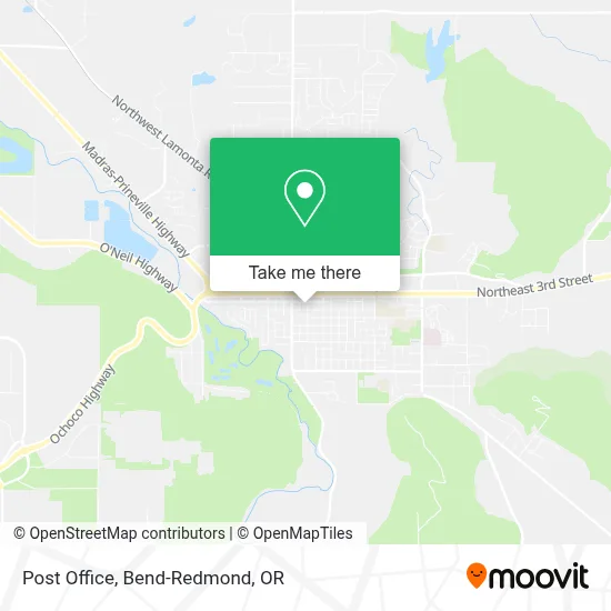 Post Office map