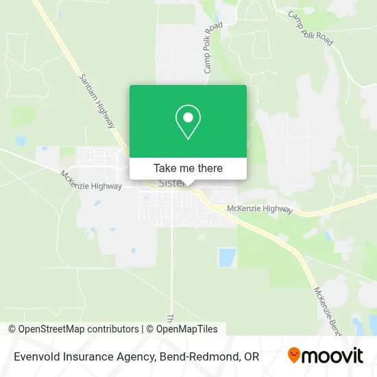 Evenvold Insurance Agency map