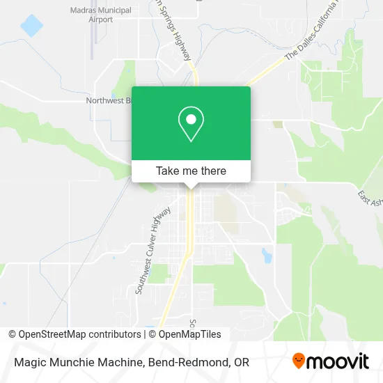 Magic Munchie Machine map