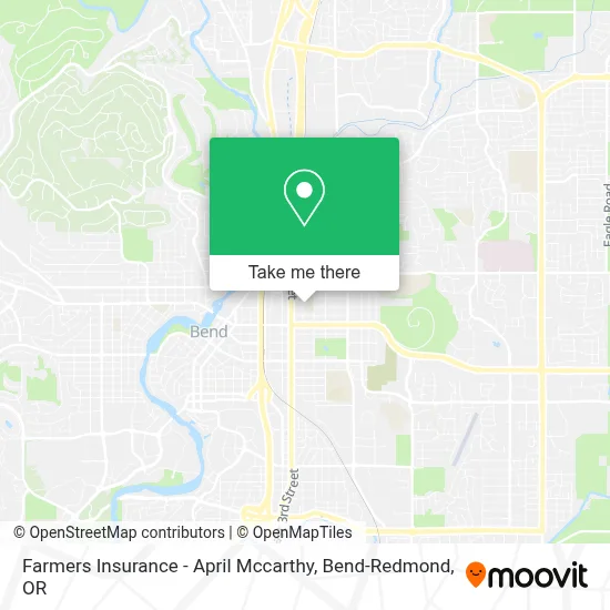 Farmers Insurance - April Mccarthy map