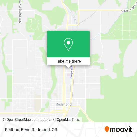 Redbox map