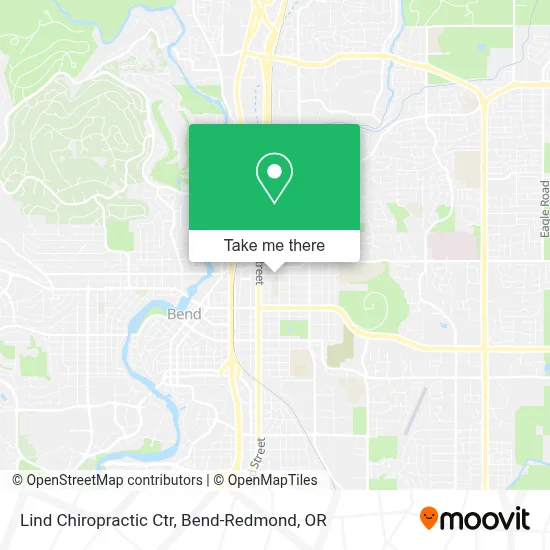 Lind Chiropractic Ctr map