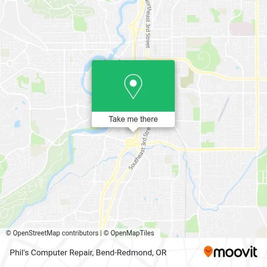 Phil's Computer Repair map