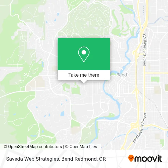 Saveda Web Strategies map