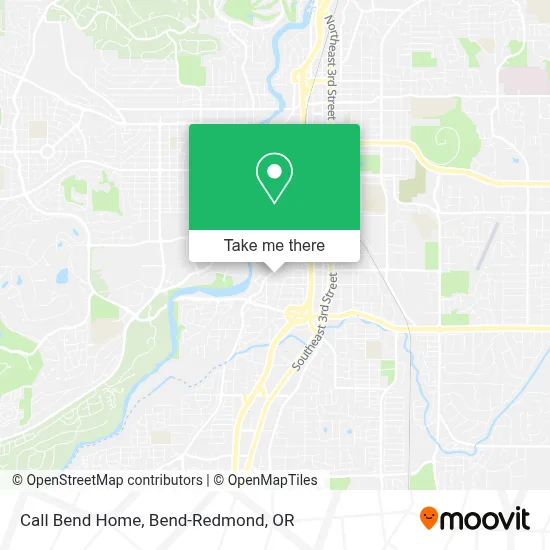 Call Bend Home map