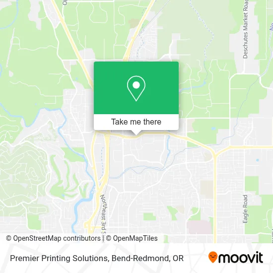 Premier Printing Solutions map