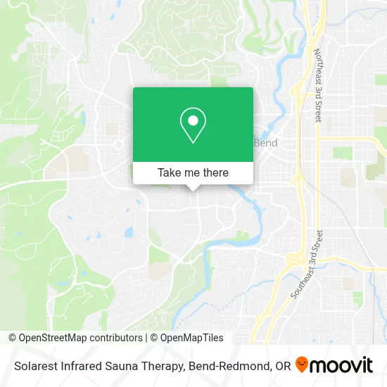 Solarest Infrared Sauna Therapy map