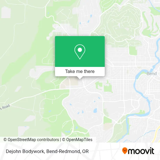 Dejohn Bodywork map