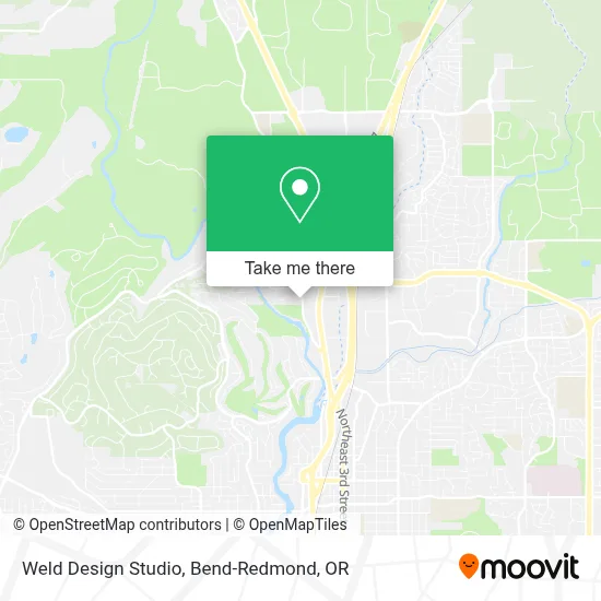 Weld Design Studio map