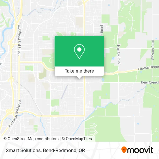 Smart Solutions map