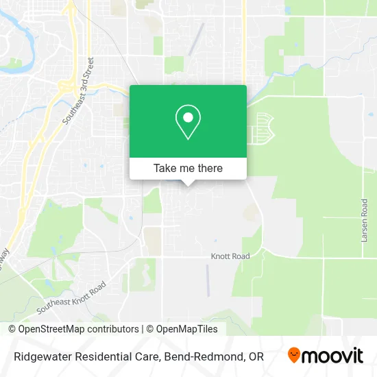 Ridgewater Residential Care map