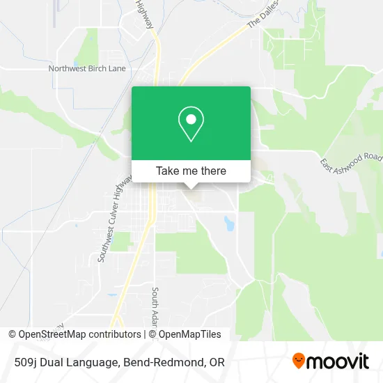 509j Dual Language map