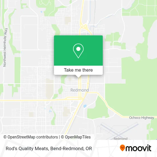 Rod's Quality Meats map