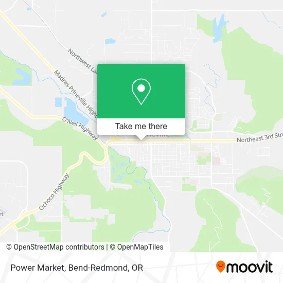 Power Market map