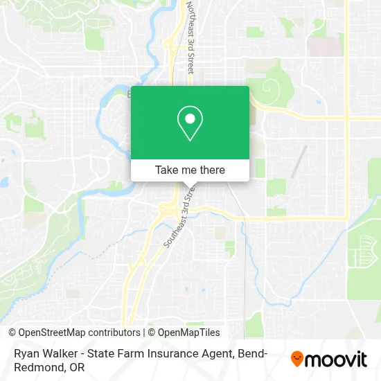 Ryan Walker - State Farm Insurance Agent map