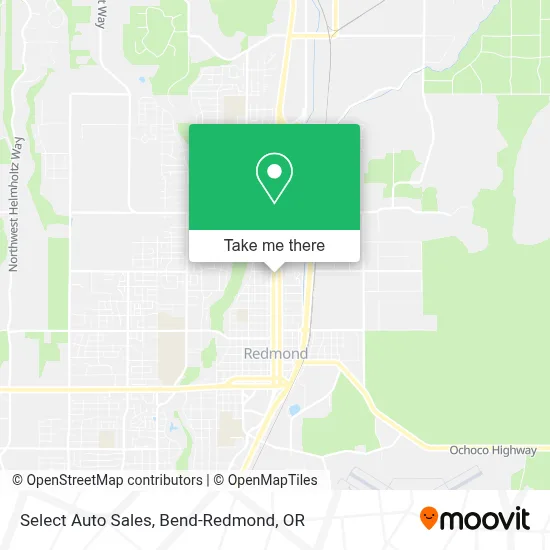 Select Auto Sales map