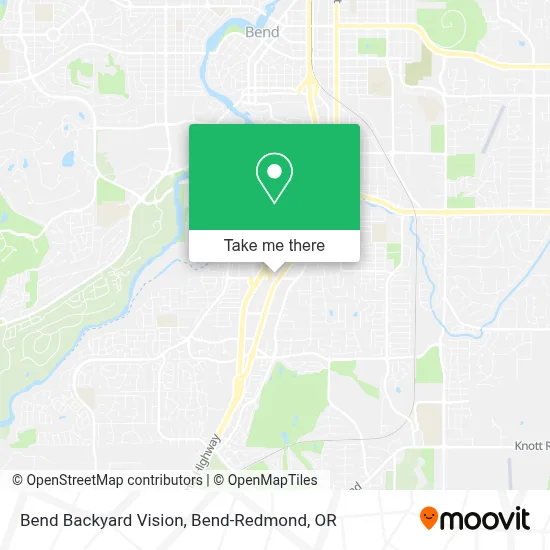 Bend Backyard Vision map