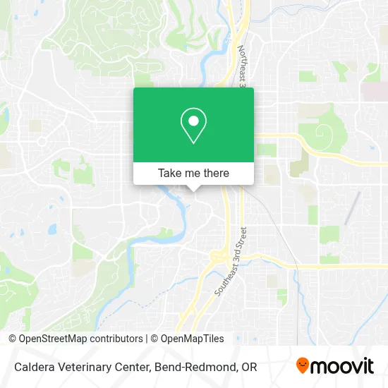 Caldera Veterinary Center map