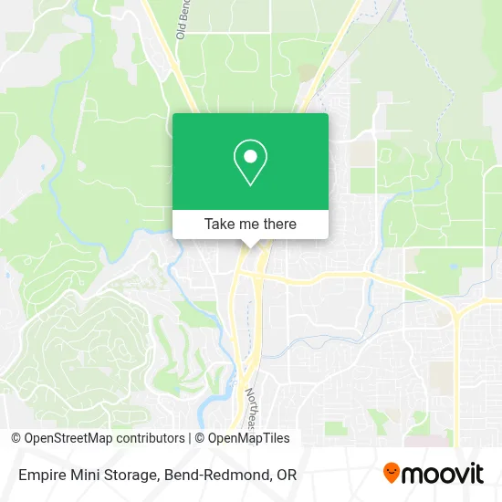 Empire Mini Storage map