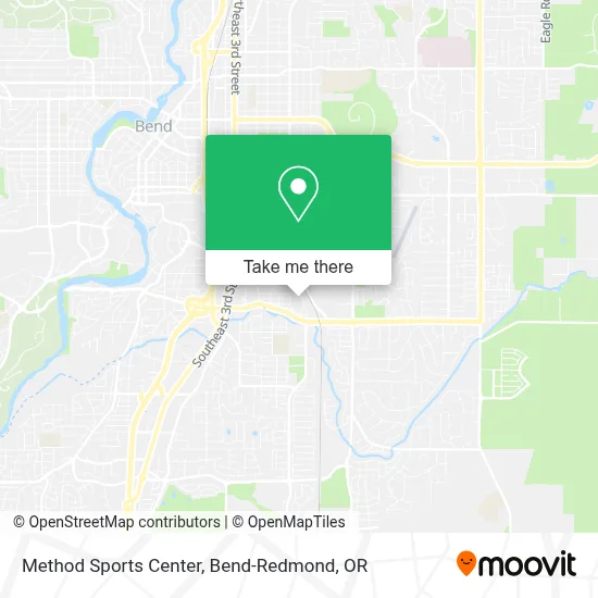 Method Sports Center map