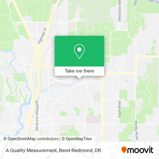 A Quality Measurement map