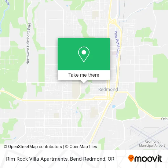 Rim Rock Villa Apartments map