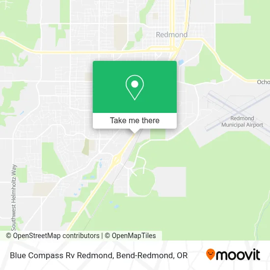 Blue Compass Rv Redmond map