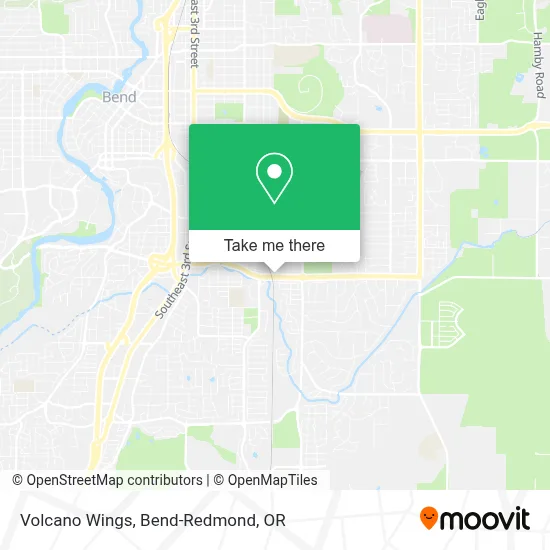 Volcano Wings map