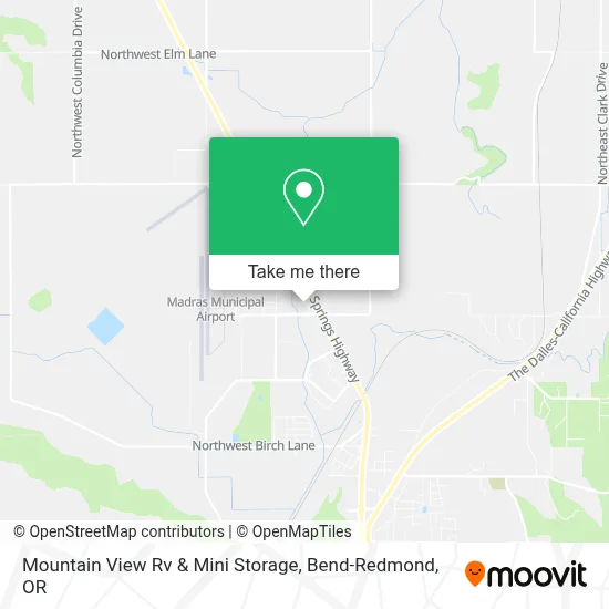 Mountain View Rv & Mini Storage map