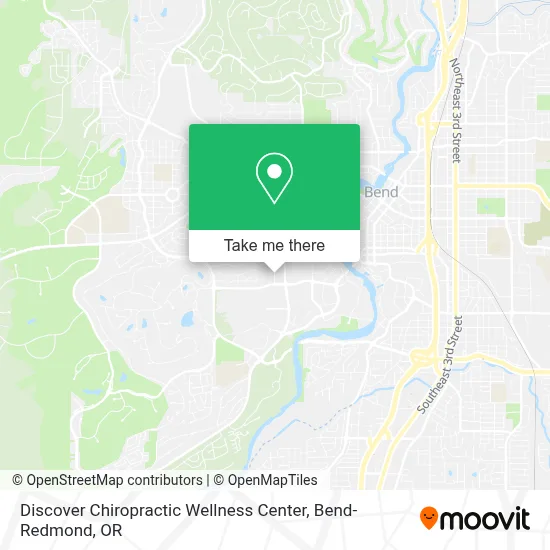 Discover Chiropractic Wellness Center map