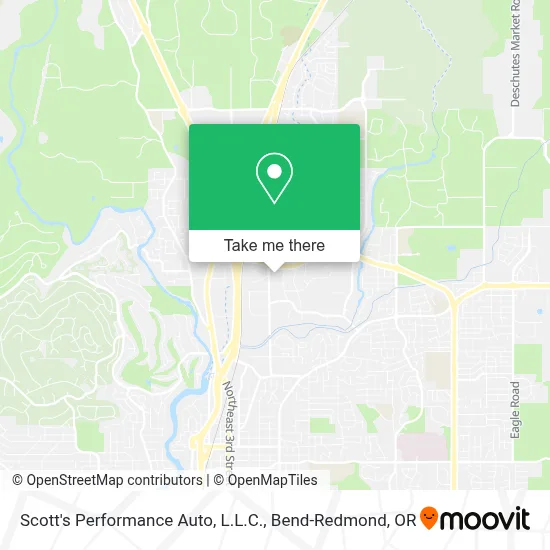 Scott's Performance Auto, L.L.C. map