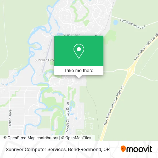 Sunriver Computer Services map