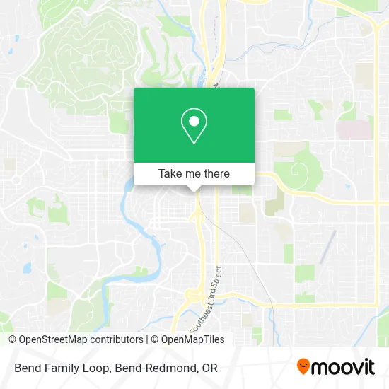 Bend Family Loop map