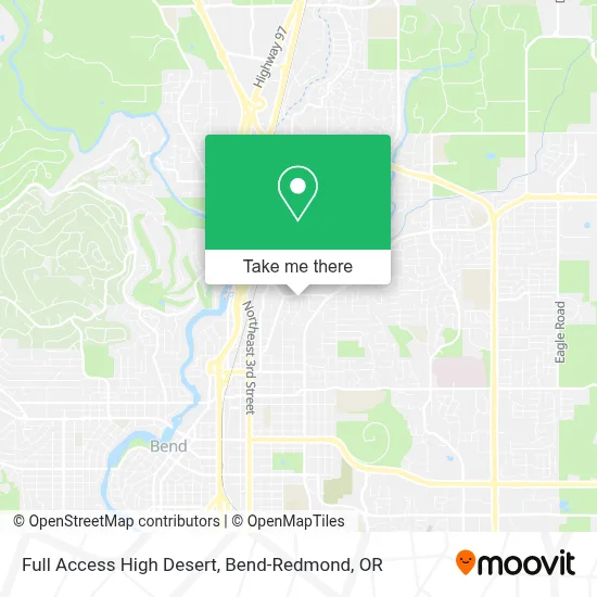 Full Access High Desert map