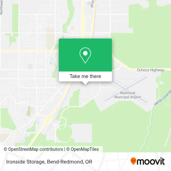 Ironside Storage map