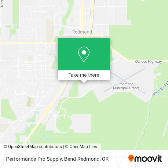 Performance Pro Supply map