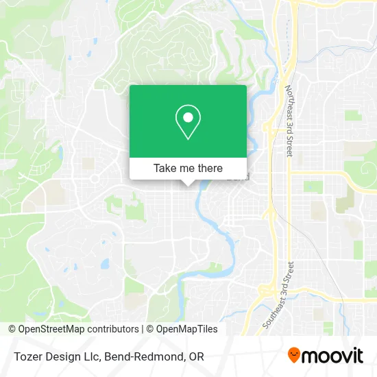 Tozer Design Llc map