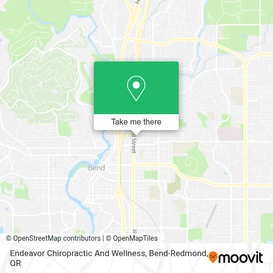 Endeavor Chiropractic And Wellness map